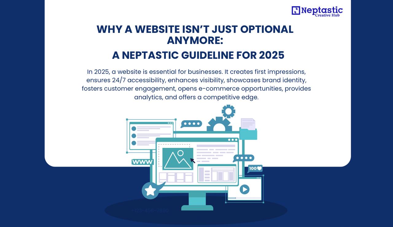 Why a Website Isn’t Just Optional Anymore: A Neptastic Guide for 2025